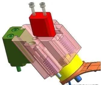 注塑模具行位机构驱动最底有多难 看完你就懂了