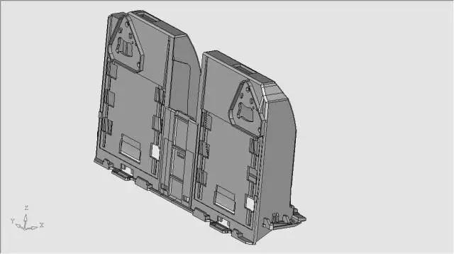 点击进入看图评论 轿车杂物盒外壳模具设计(动模内抽芯)