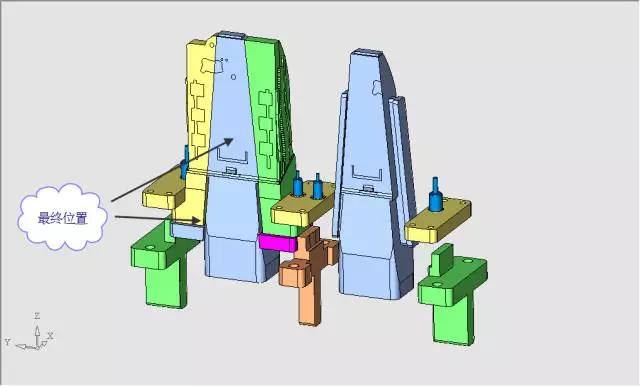 点击进入看图评论 轿车杂物盒外壳模具设计(动模内抽芯)