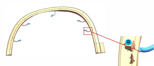 点击进入看图评论 汽车轮眉的注塑模具设计,希望能帮助到正在学习设计的你