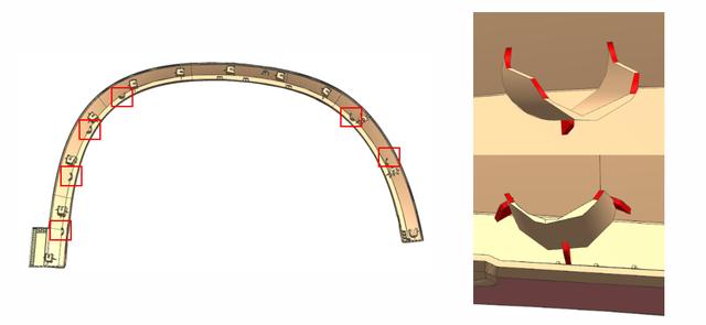 点击进入看图评论 汽车轮眉的注塑模具设计,希望能帮助到正在学习设计的你