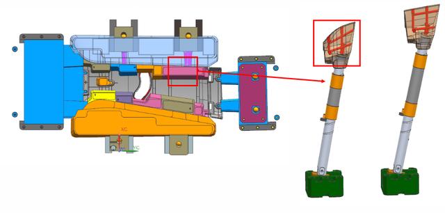 汽车里的立柱内饰板本体的注塑模具设计方法总结